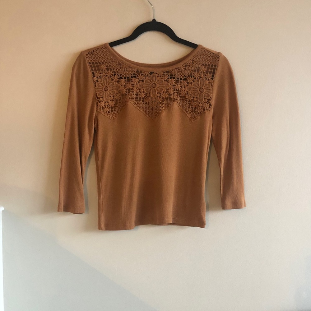 NWT American Eagle Crotchet Stretch Top